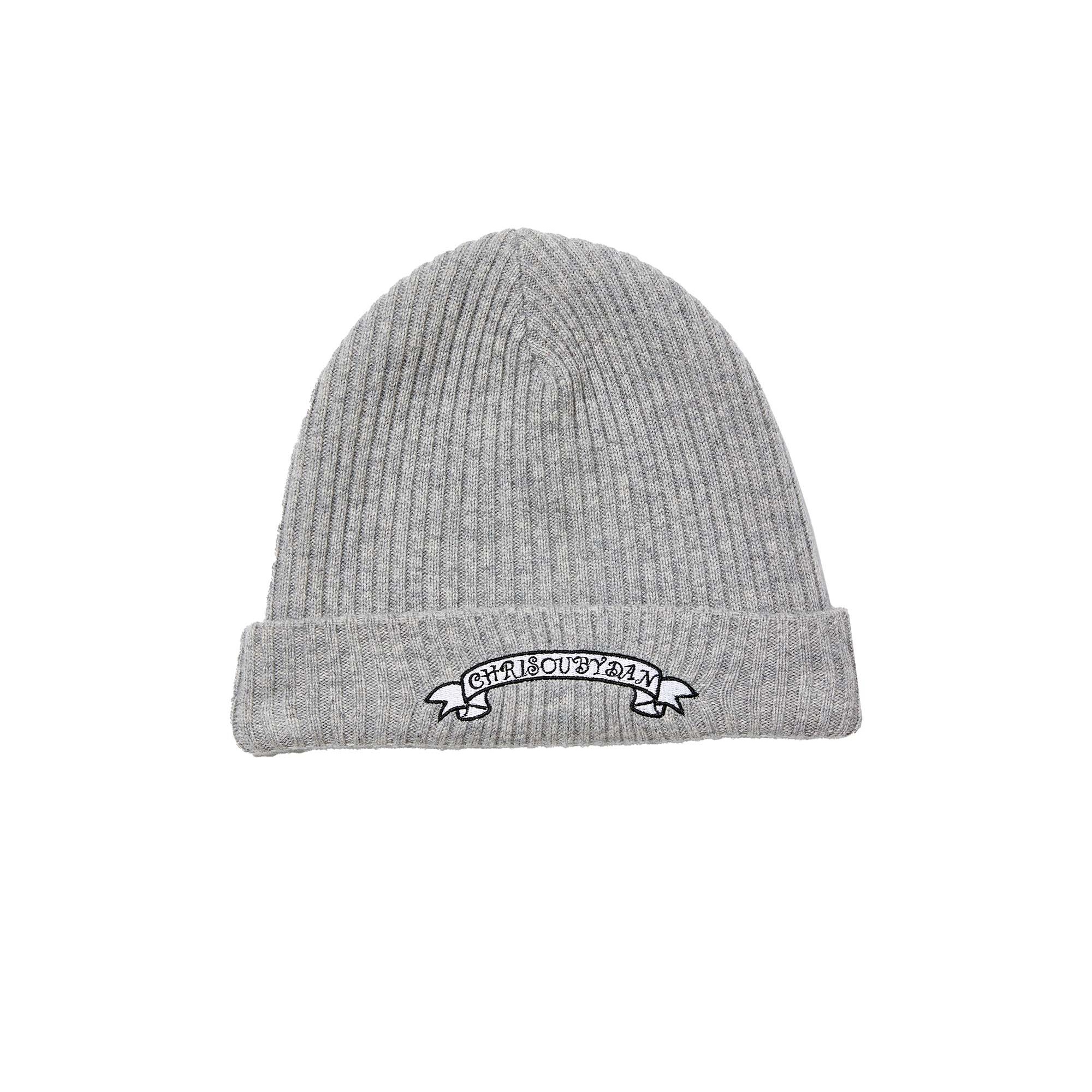 SOLSOL买手店 CHRISOU BY DAN 24秋冬新品 设计师 刺绣装饰针织帽