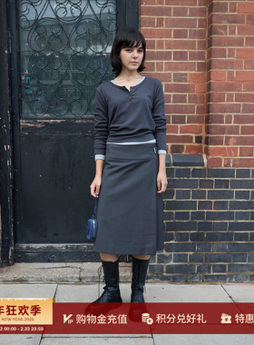 LOW CLASSIC LC 设计师品牌 26春夏新品亨利领休闲长袖T恤 SOLSOL