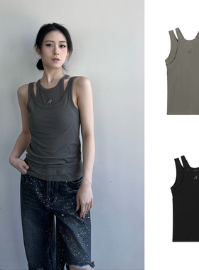 ANNENONO 设计师  2件套可拆分可叠穿弹力针织背心 SOLSOL买手店