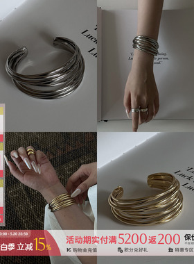 SOULHUG设计师品牌线圈手镯
