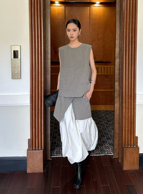 YOEYYOU 设计师品牌 25早秋新品 假两件半裙/上衣 SOLSOL买手店