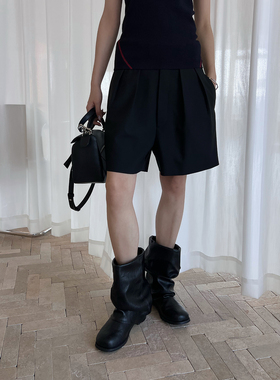 ANDAHALF 设计师品牌 25春夏新品  精纺羊毛西装短裤SOLSOL买手店