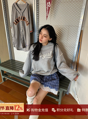 ANDAHALF 设计师品牌26春夏新品宽松廓形套头卫衣 SOLSOL买手店