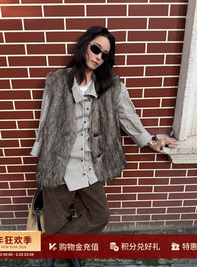 MESTRIO 设计师品牌 25秋冬新品 领口抽皱宽松衬衫 SOLSOL买手店