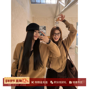 IMMI 设计师 25秋冬新品 羊绒短连帽开衫外套/大口袋套头衫SOLSOL