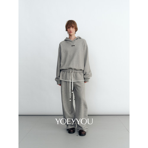 YOEYYOU卫衣/花边领上衣/卫衣裤