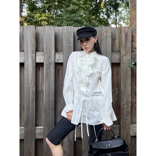 蕾丝花边系带衬衫 25秋冬新品 连衣裙SOLSOL买手店 设计师品牌 ODTD