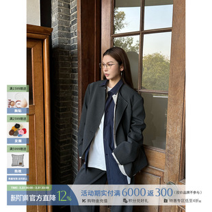 外套 复古条纹假两件西装 SOLSOL 设计师品牌26春夏新品 YOEYYOU