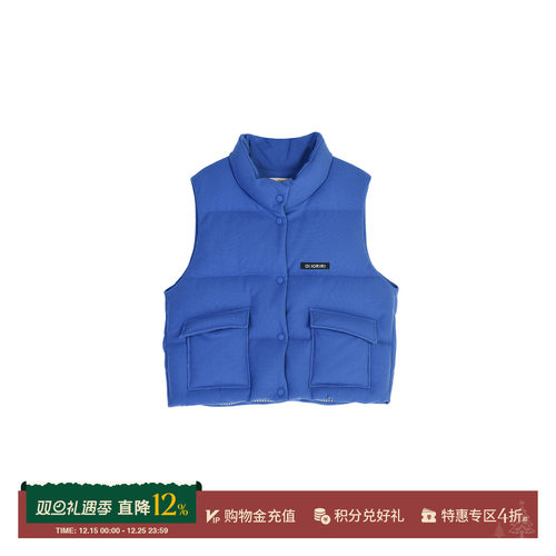 OIIORIRI秋冬针织鹅羽绒服马甲女