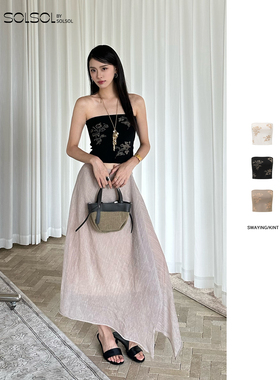 SWAYING/KINT 设计师品牌 25早秋新品 花卉提花弹力抹胸 SOLSOL