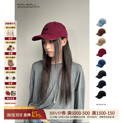 REFOUNDTEN秋冬男女同款鸭舌帽
