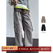 SENTENCE 设计师品牌26早春新品 纯棉宽松阔腿工装 SHORT 裤 SOLSOL