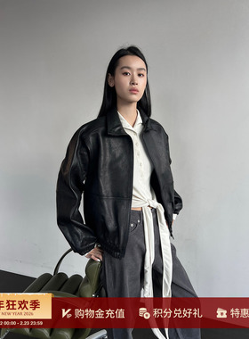 LOW CLASSIC Lc  设计师品牌 25早秋新品 机车拉链夹克 SOLSOL