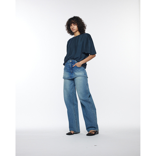 不对称剪裁牛仔裙裤 26早春新款 SOLSOL买手店 设计师品牌 YCH