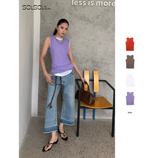 IMMI 复古休闲超薄无袖 长上衣 SOLSOL买手店 设计师26早春新款