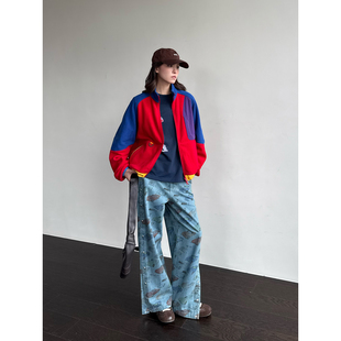 骑车印花牛仔裤 SHORT SENTENCE 设计师26春夏新品 SOLSOL 背心裙