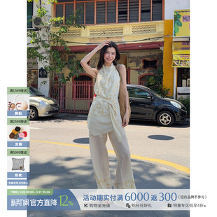 连衣裙 ODTD 挂脖花朵短款 26春夏新款 SOLSOL买手店 设计师品牌