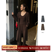 MAKE SOLSOL买手店 磨毛抽绳阔腿裤 设计师品牌26早春新品