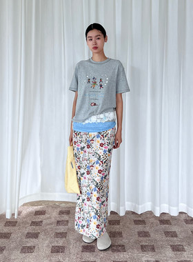 SOLSOL买手店 SHAO XII25早春 设计师品牌 翻折腰带长裙