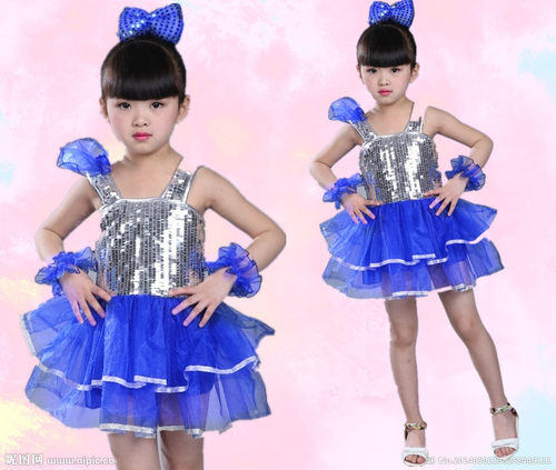 六一亮片幼儿园纱裙演出服特价