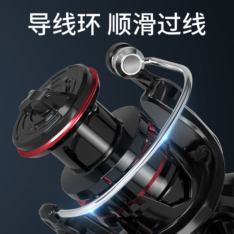全金属渔轮 纺车轮渔线轮鱼线轮海杆轮锚鱼轮远投轮鱼轮渔 具