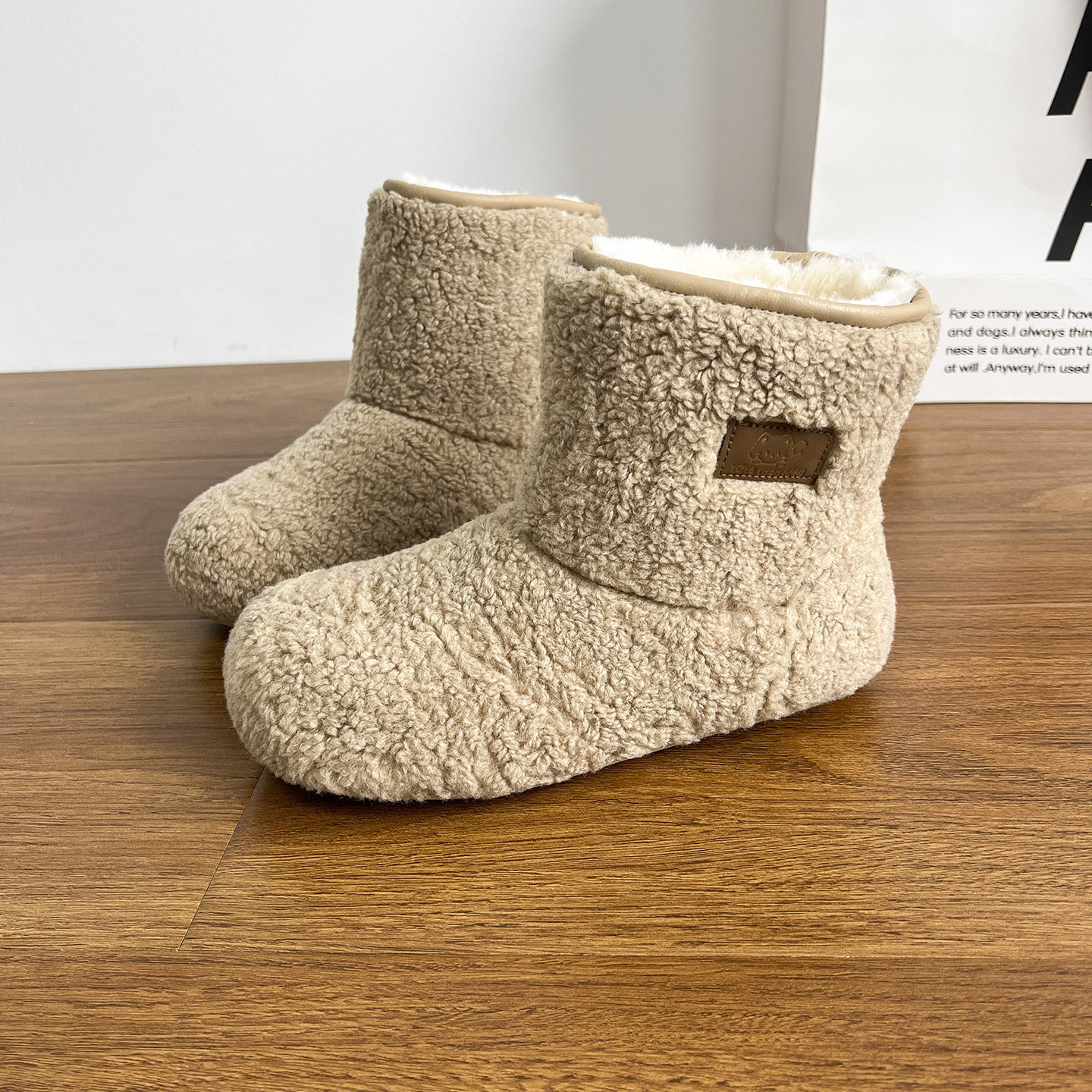 卷毛高软厚底毛毛加绒加厚保暖雪地靴女2025新款冬休闲季棉鞋短靴