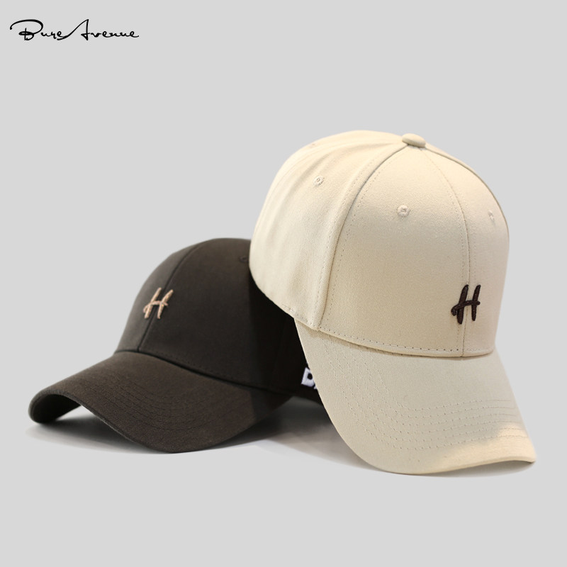 [GENUINE STOCK] BURE AVENUE HAT SIMPLE LETTER H BASEBALL CAP VERSATILE SHADE CAP FOR MEN AND WOMEN
