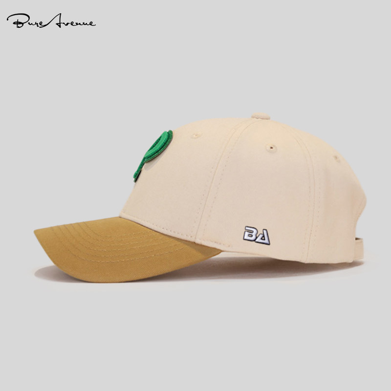 [GENUINE STOCK] BURE AVENUE HAT HARD TOP SUNSHADE BASEBALL CAP MENS AND WOMENS COLOR-BLOCKED VERSATILE CAPS