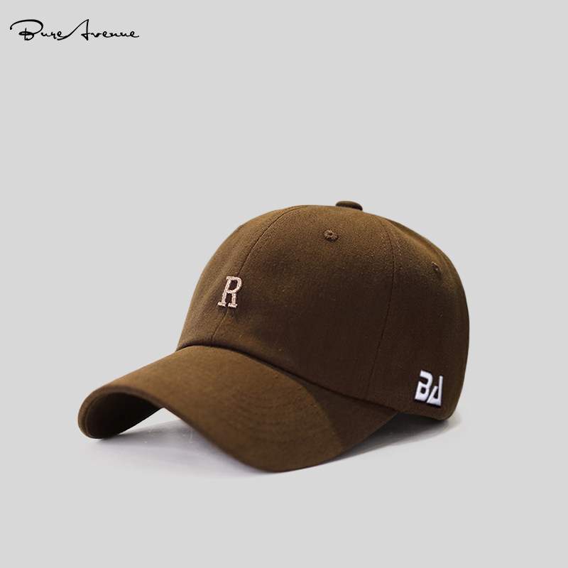 [GENUINE STOCK] BURE AVENUE SUMMER LETTER R BASEBALL CAP MENS AND WOMENS FASHIONABLE VERSATILE AVISILLA CAP
