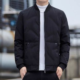 冬季2025新款男士立领棉服保暖加厚时尚商务百搭外套防风抗寒棉袄