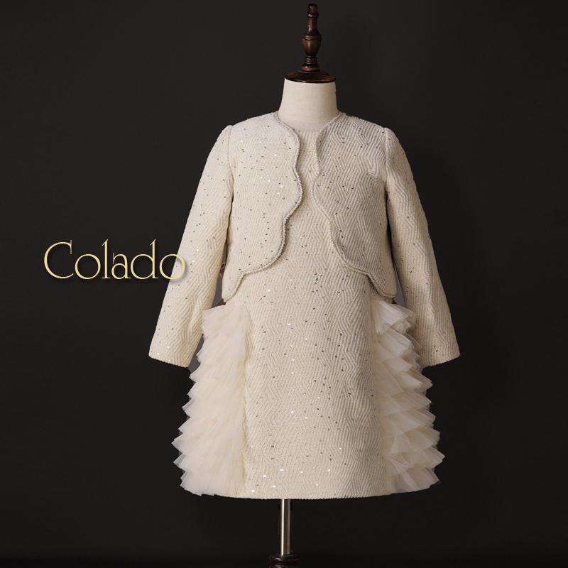 扣诺女童套装2024秋装新款小香风