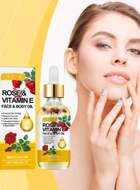 Rose Vitamin Essential Oil nourishes, moisturises and bright