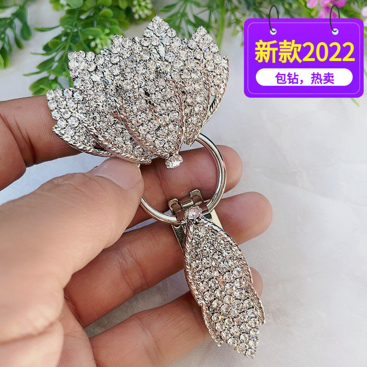束兰貂皮裘皮皮草大衣装饰扣子纽扣高档水钻新款施华洛鸭嘴扣1806