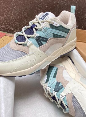 卡虎 Karhu Fusion2.0 春夏超轻薄款 薄荷青提 复古跑 男女同款