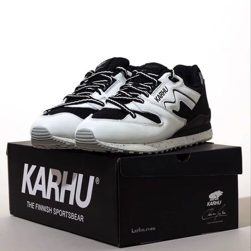 卡虎 Karhu 百年限定款 synchron 春夏款 奥利奥 复古跑鞋 男女款