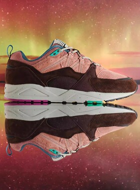 卡虎 Karhu Fusion2.0 极光限定 秋冬款 肉桂粉 复古跑鞋 男女款