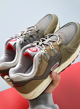 卡虎 Karhu × Footpatrol F804158 防泼水 Fusion2.0 复古跑鞋