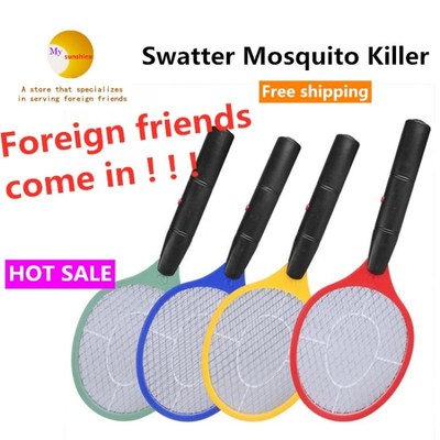 Electric Fly Swatter Mosquito Killer Bug Mosquito Racket