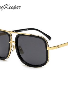 2019 Men big Sunglasses men Women Sun Glasses Square for men