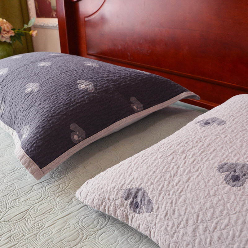 2026旺财】高端枕巾纯棉100全棉一对枕头巾四季通用纱布枕头垫巾,床上用品,枕巾,淘宝优惠券,粉丝福利购,淘宝优惠卷