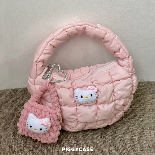 云朵包hellokitty少女心手提包