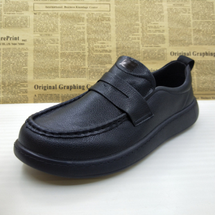 撤柜真皮全皮软底一脚蹬防滑乐福鞋商务休闲手工上线百搭驾车男鞋