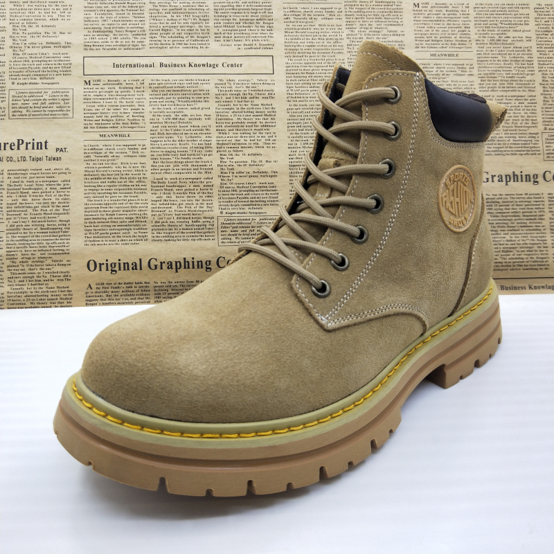 工装靴马丁靴大黄蜂沙漠靴男靴