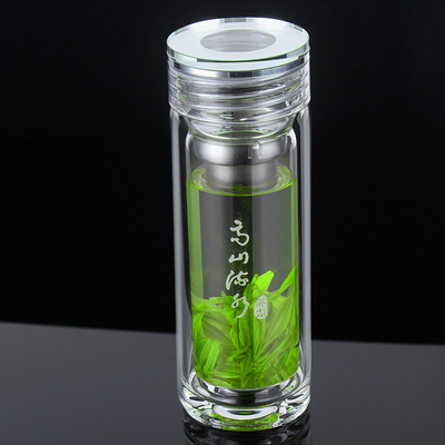 卧龙迷你小号双层玻璃杯