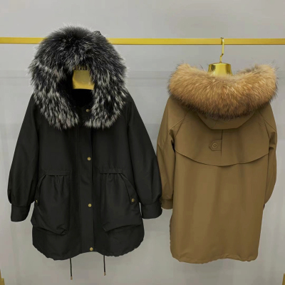 派克服女韩版真皮真毛内胆可拆卸