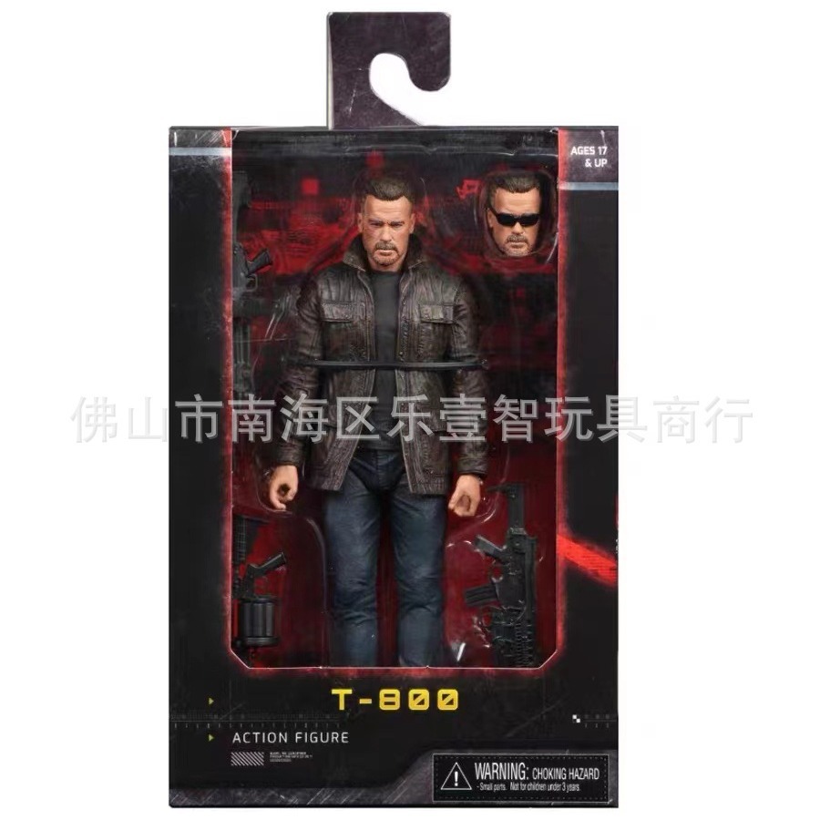 终结者施瓦辛格阿诺T800玩具摆件