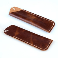 Кожаный пенал