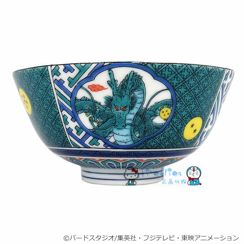日本代购 七龙珠 孙悟空龟仙人神龙 精致陶瓷米饭碗