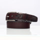 进口头层牛皮手工缝制皮带高级感商务休闲皮带原创设计潮男裤 腰带