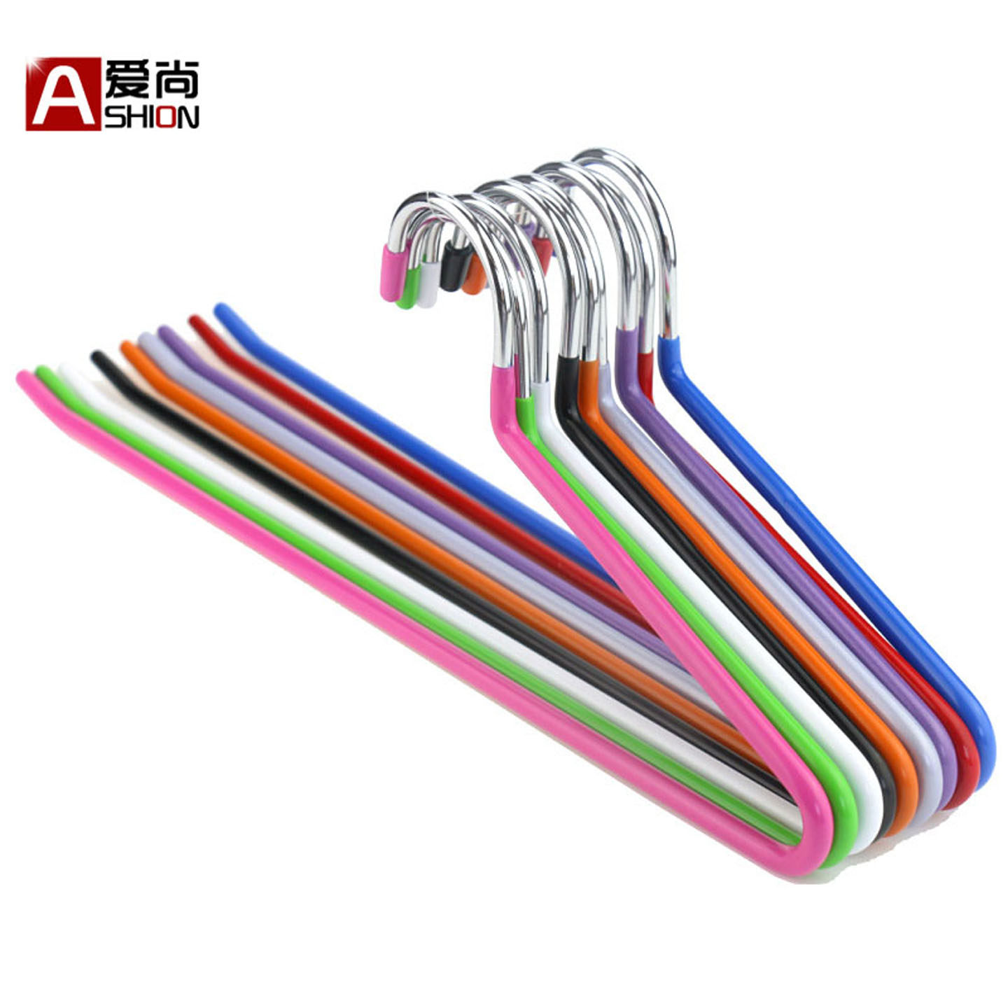 加粗简约Z字裤架浸塑防滑无痕裤子专用衣架围巾丝巾收纳整理挂架